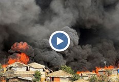 Потушаването на пожара отнема близо три часа12 000 души останаха