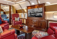 ВИП самолетът е нает от фирма която управлява и самолетите