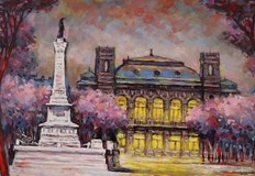 Експозицията представя близо 130 картини на 22 ма авториИзложба посветена на