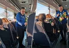 Мил жест за 8 мартПо случай днешния празник8 март той