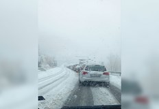 За ситуацията споделят потребители на фейсбук групата ГКПП Маказа