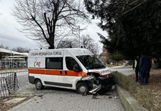 Тя е била засечена от друг автомобил който не ѝ