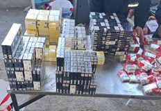 Служители на ТД Митница Русе са хванали контрабандата при три