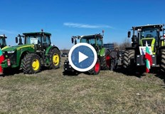 От сутринта зърнопроизводители от Великотърновско Русенско и Плевенско протестират на