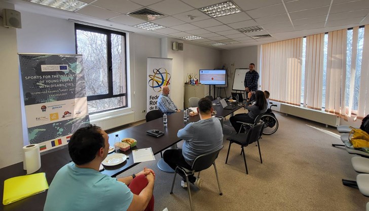 Проектът бе презентиран в централата на Румънска федерация по баскетбол в Букурещ