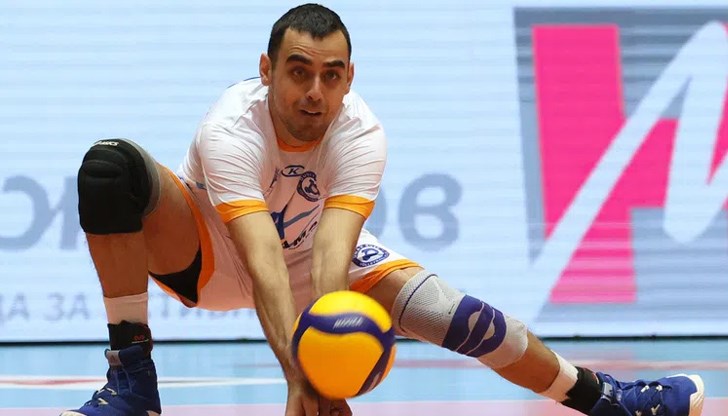 Капитанът на волейболния на "Дунав" Ангел Павлов ще играе в срещата-реванш от полуфиналите на Висшата лига срещу тима на Етрополе