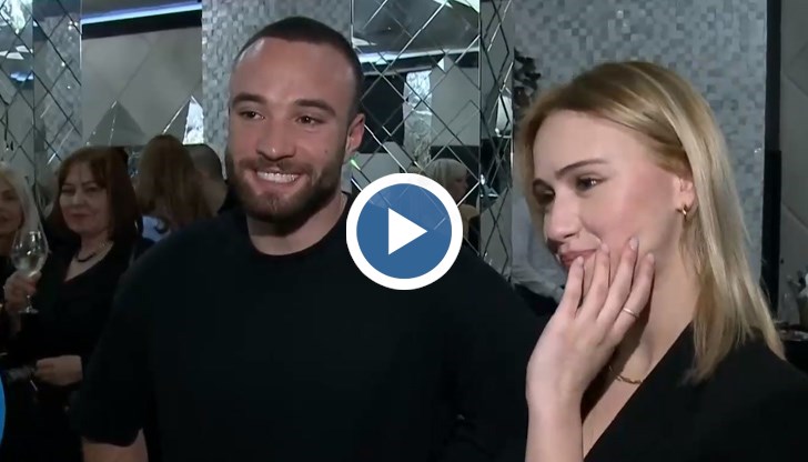 Влюбени и щастливи: Валери Григоров и Мария Бакалова за първи път пред камера