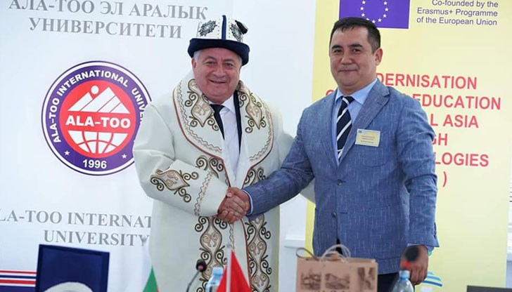 Ректорът на Русенския университет благодари за оказаната му висока чест