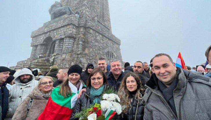 Корнелия Нинова се включи в тържествата на връх Шипка по случай 145 години от освобождението на България