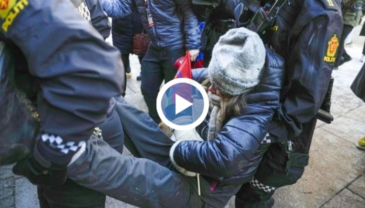 Демонстранти блокираха достъпа до няколко правителствени сгради в норвежката столица