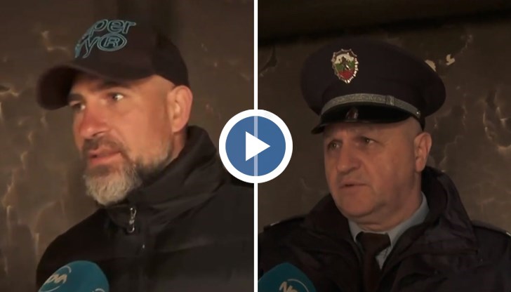 Двамата мъже са се отзовали преди полиция, пожарна и “Спешна помощ”