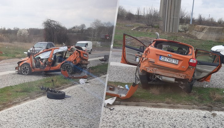 Инцидентът е станал на пътя след село Ясен, посока Долни Дъбник