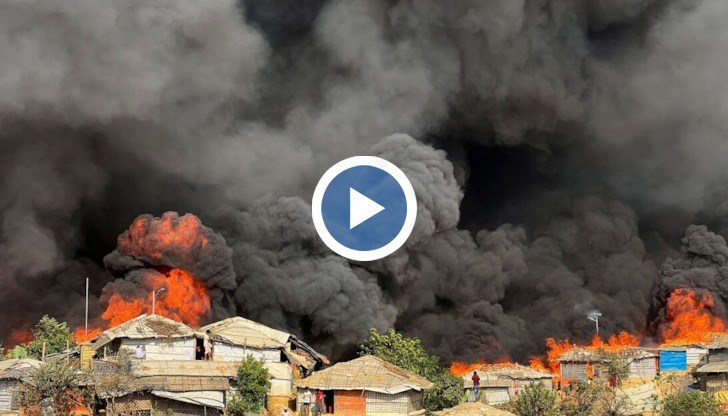 Потушаването на пожара отнема близо три часа