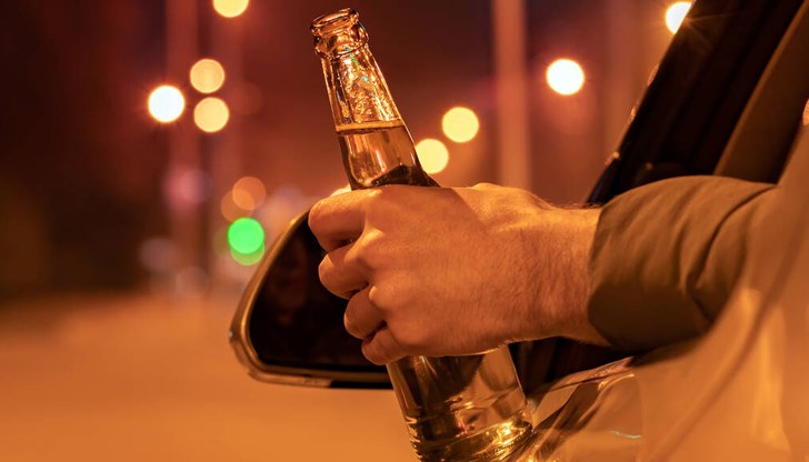46-годишен мъж е шофирал с над 2 промила алкохол