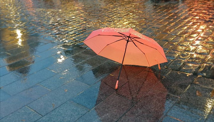 В Русе се очакват валежи от дъжд и максимална температура 9°