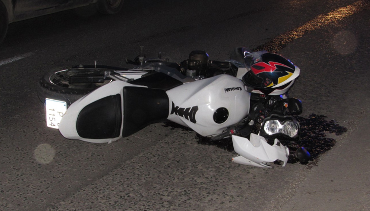 Мотористът не е пострадал сериозно - разминал се е със