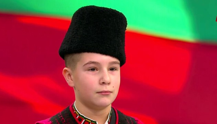 Момчето обича чувството да е пред публикаВ ефира на 12-годишният