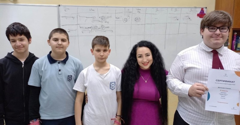 Денислав Стоянов от АЕГ Гео Милев“ зае второ място, а