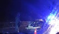 "БМВ" катастрофира на пътя Русе - Разград