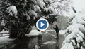 Преспи сняг натрупаха в Белград