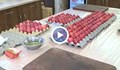 В Бачковския манастир боядисват 2023 червени яйца