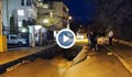 Спукан водопровод превърна в река оживен булевард във Варна