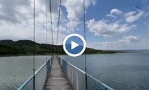 Къде се намира най-дългият въжен мост в България?