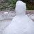 В Ардинско направиха снежен човек от ледени късове