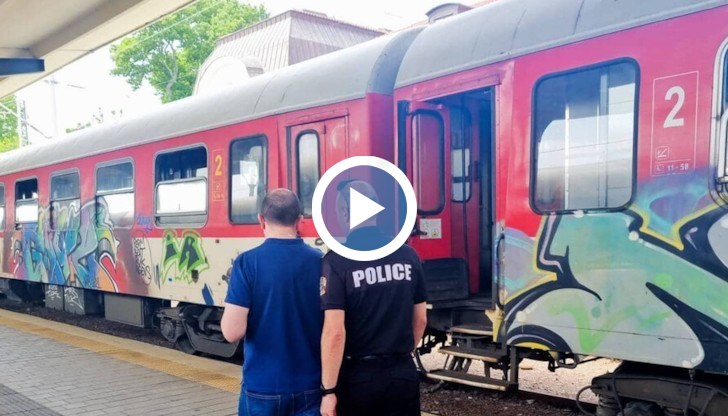 Преди дни пътник буйства и намушка с нож полицай във влак на гара Разпределителна в Русе