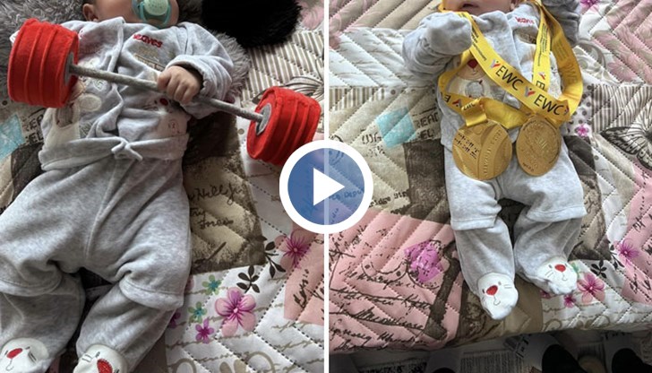 Не можах да присъствам на неговия 40-и ден от раждането му, разказа щангистът