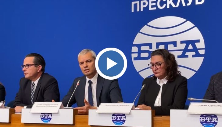 Има три варианта за съставяне на правителство, отбеляза лидерът на "Възраждане"