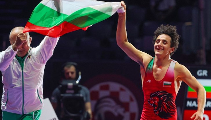 Едмонд Назарян за втори път ликува на европейския връх в класическата борба при мъжете