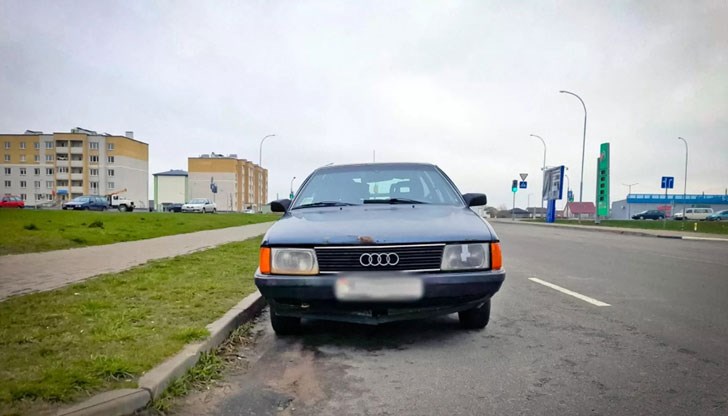 Крадецът решил да се повози с колата Крадецът решил да се повози с колата