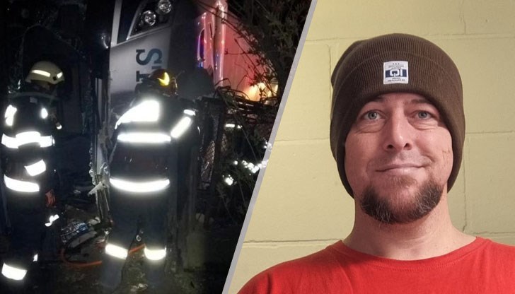 Мъжът се е преобърнал с ТИР-а си, изваден е в безсъзнание от пожарникарите
