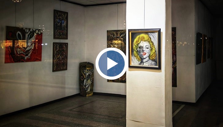 Картините на Горан Памуков могат да бъдат видени в малката изложбена зала