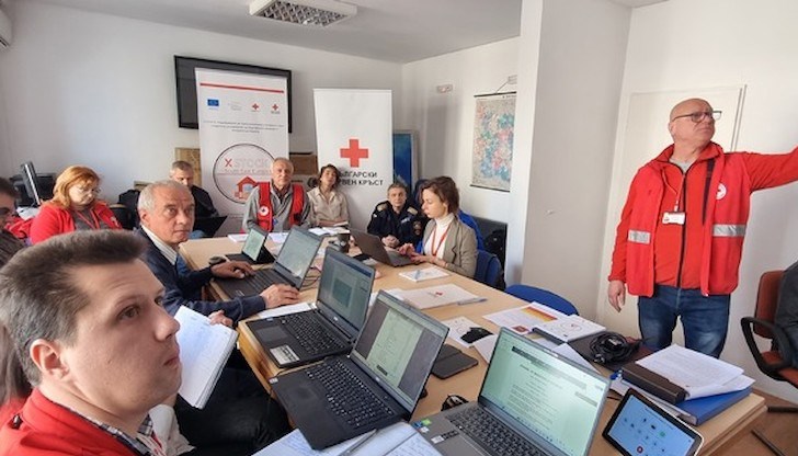 Целта на обучението е подобряване на трансграничната реакция при бедствия на националните дружества в България, Хърватия, Черна гора, Северна Македония и Сърбия