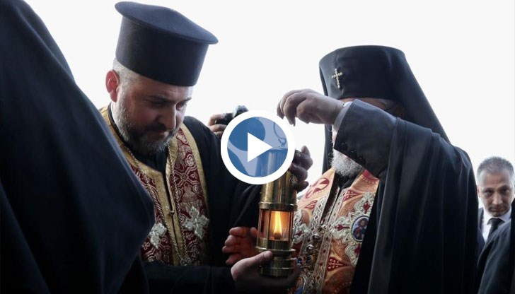 Делегацията, водена от митрополит Киприан, се върна от Йерусалим