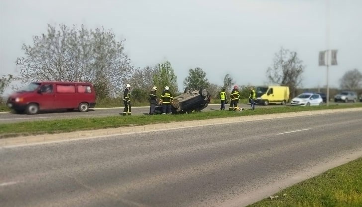 Инцидентът е станал преди пешеходния светофар на Дом майка и дете Инцидентът е станал преди пешеходния светофар на Дом майка и дете