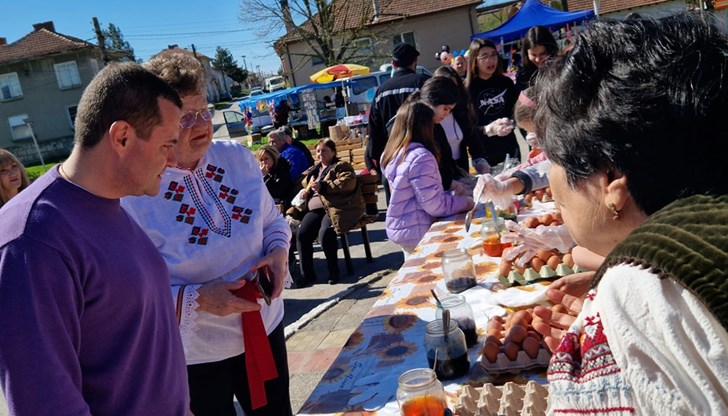 В селото днес се проведе фестивал на яйцето
