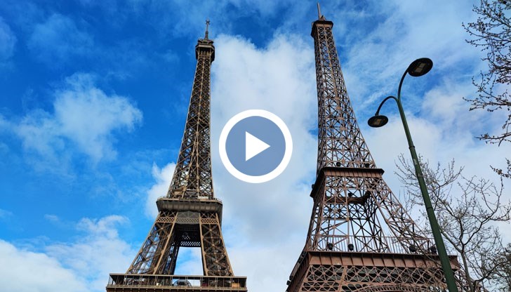 Айфела е висока 32 метра