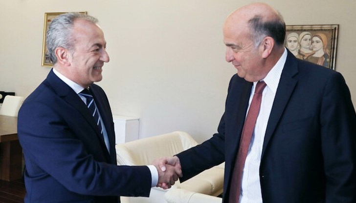 Гълъб Донев и Росен Желязков се срещнаха с Кенет Мертен