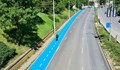 Синя велоалея покри булевард "Христо Ботев"