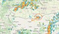 Meteo Balkans: Силна гръмотевична буря се формира на запад от Русе