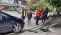10-годишно дете зад волана се блъсна в спирка в София