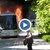 Първи кадри от пожара на българския автобус в Гърция