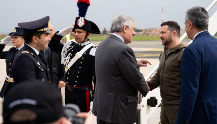 Визитата на Зеленски преминава при уникални мерки за сигурност