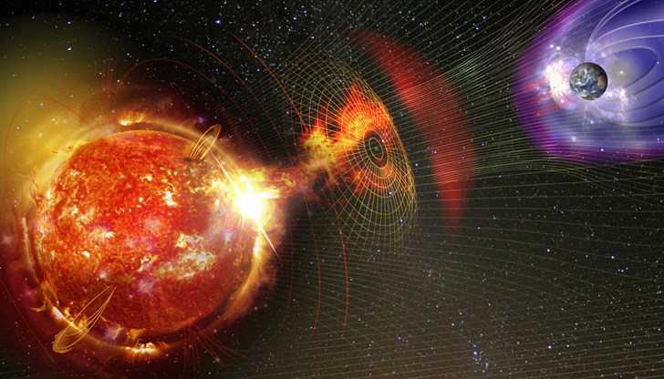 Магнитна буря се очаква да премине по нашите географски ширини на 11 май към 18:00 часа до сутринта на 12 май