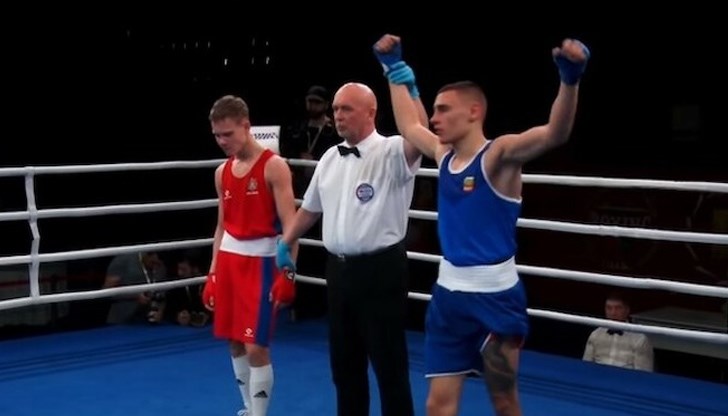 Състезателят на "Локомотив" се поздрави с категоричен успех над Артьом Толстой на Европейското в Ереван