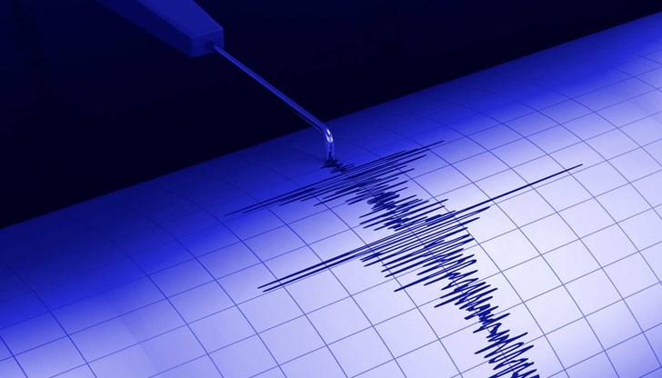 Трусът е регистриран в 13:37 часа Трусът е регистриран в 13:37 часа