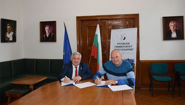 Академик Христо Белоев ​и инж. Спасимир Димитров подписаха споразумение за сътрудничество